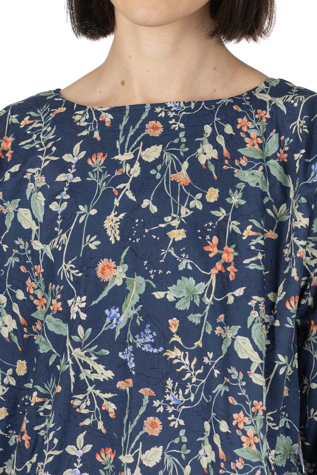 A+koloni - Flower Print Dress - Navy