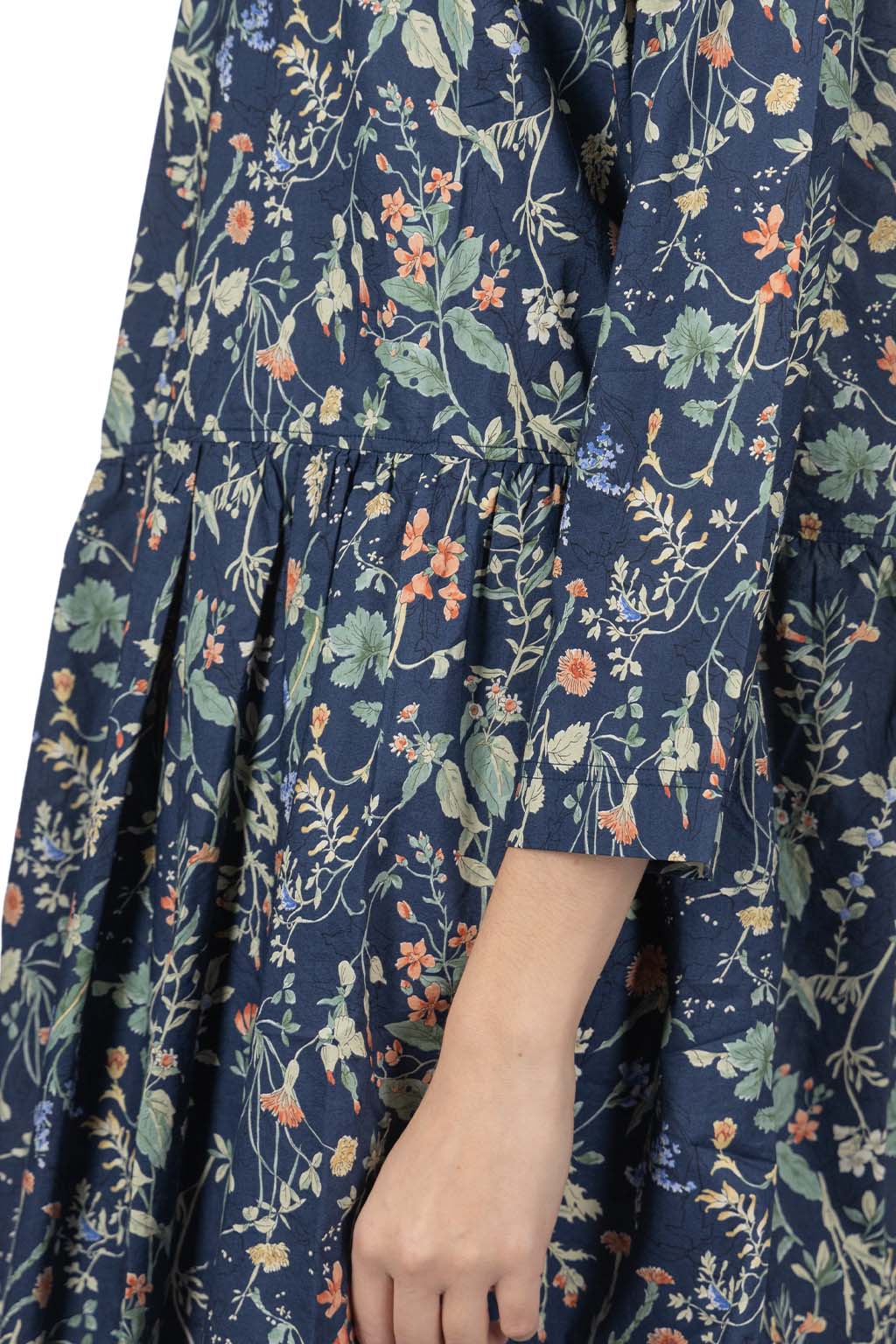 A+koloni - Flower Print Dress - Navy