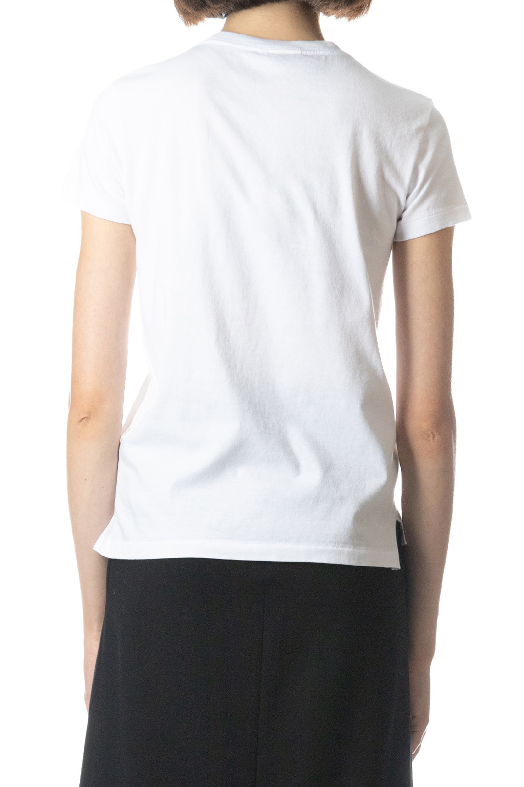 AURALEE - SEAMLESS CREW NECK TEE-White