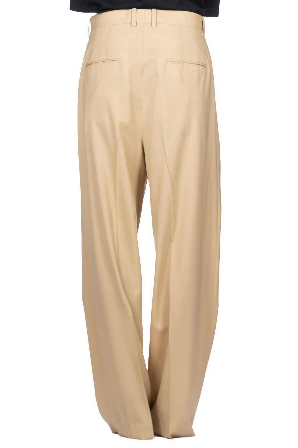 AURALEE | SUPER FINE TROPICAL WOOL SLACKS - Beige | Women | Blue Button Shop