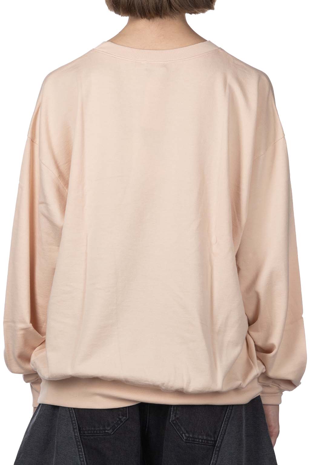 AURALEE - Super High Gauge Sweat Pullover - Pale Pink