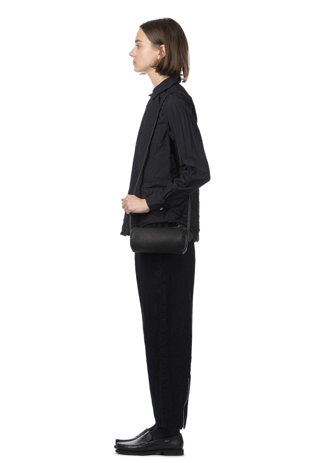 Aeta - Cylinder Shoulder Bag - Black