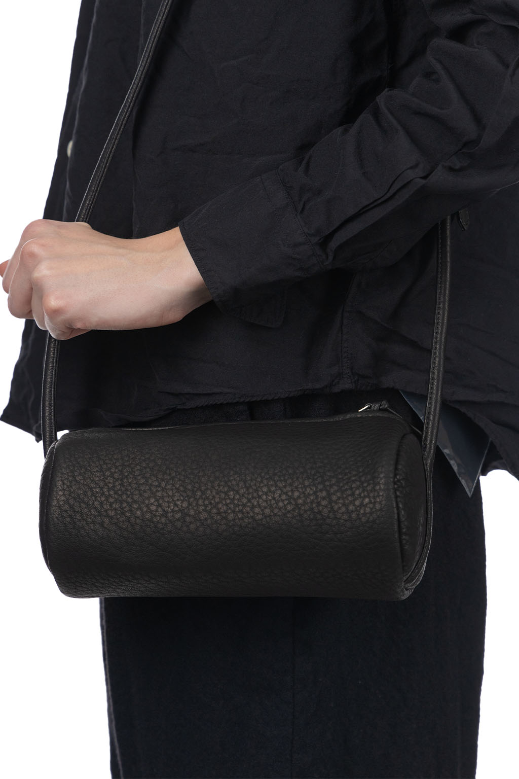 Aeta - Cylinder Shoulder Bag - Black