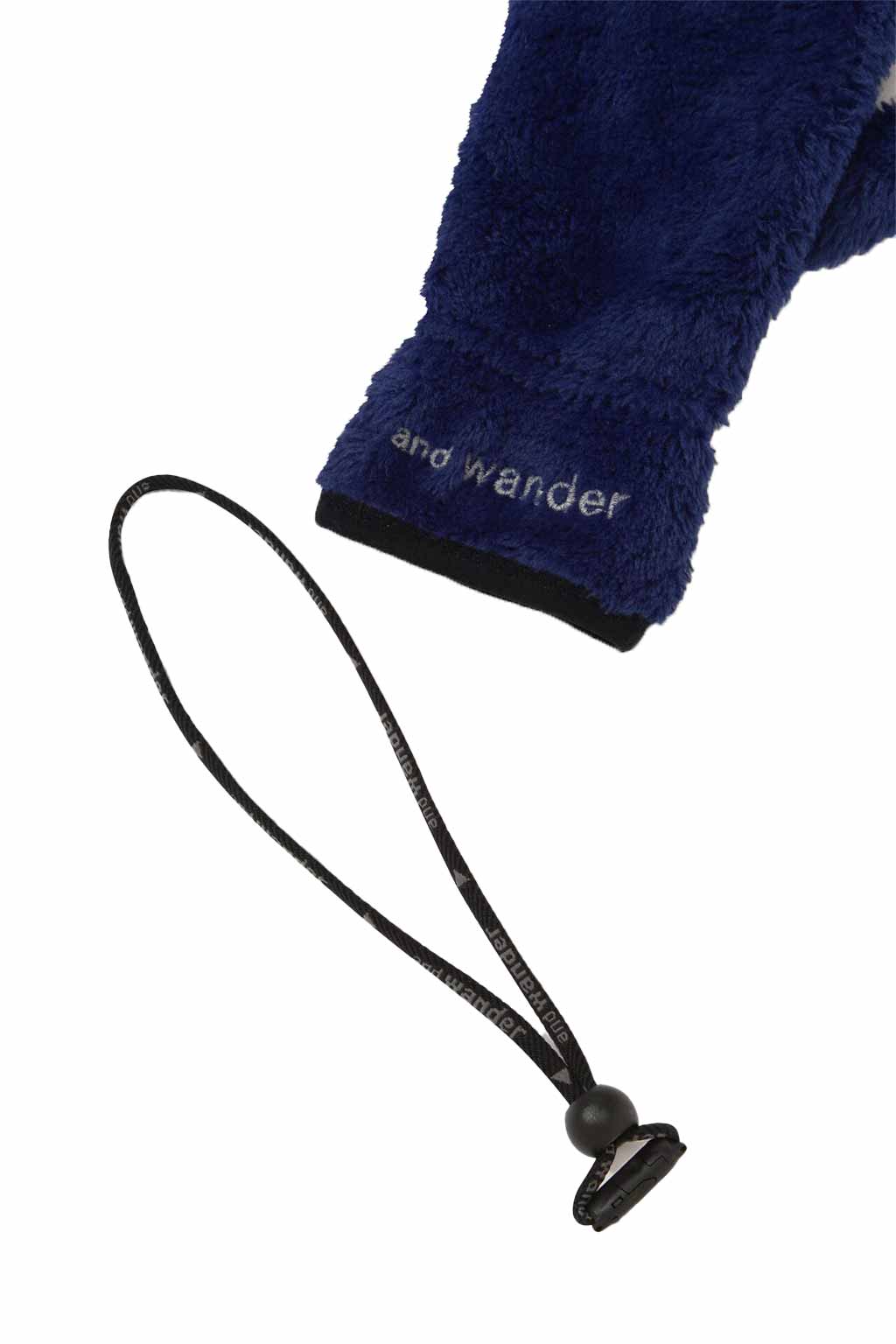 And Wander - High Loft Fleece Glove - Black