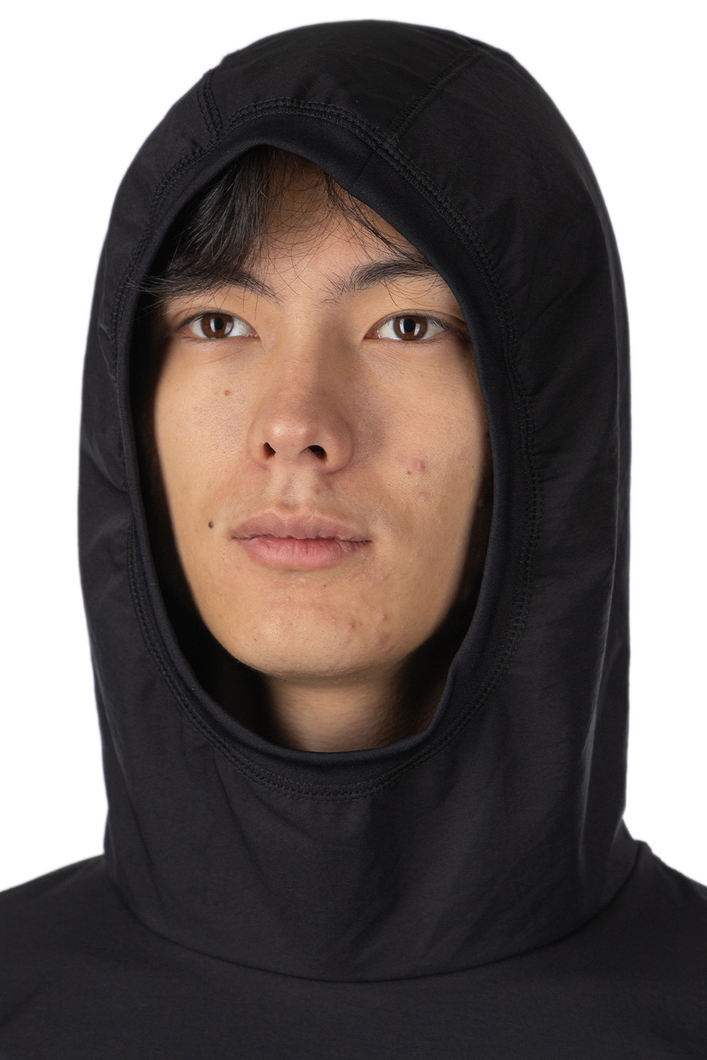 And Wander - Hybrid Warm Pocket Hoodie - Black