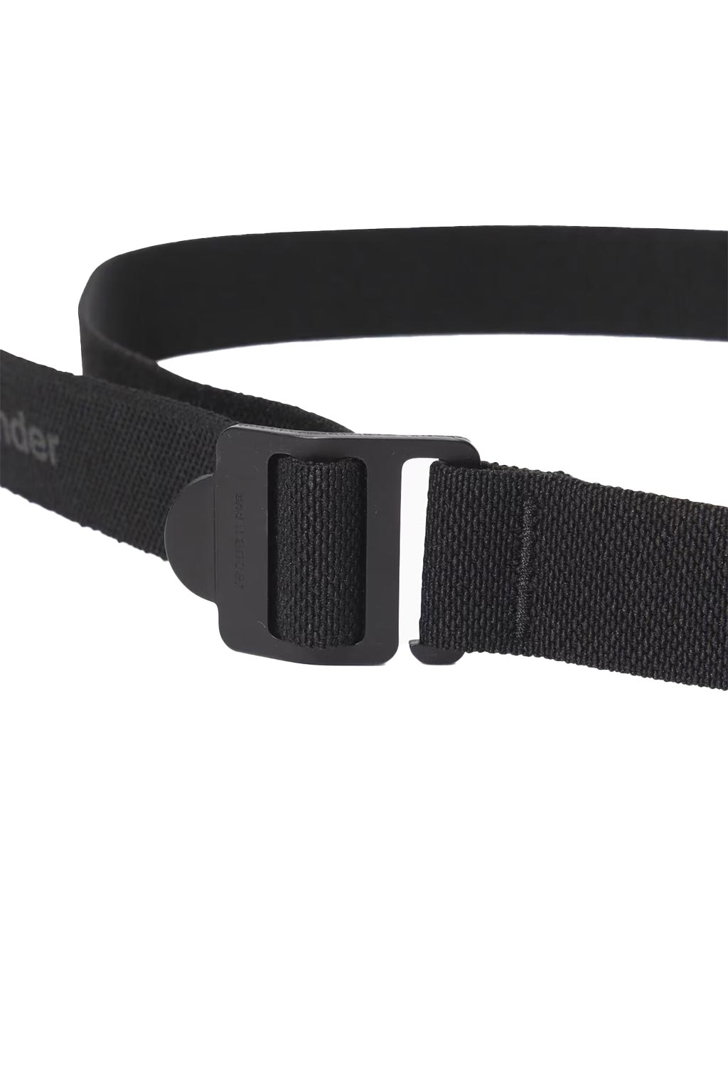 And Wander - Stretch Tape Belt - Black