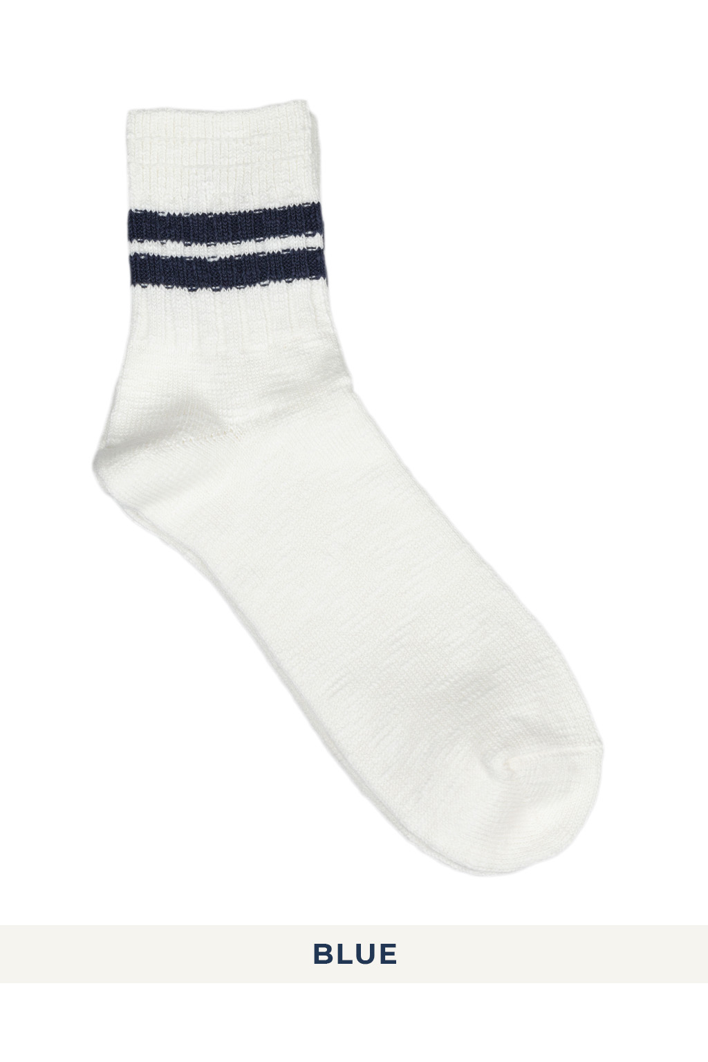 Anonymous Ism - Slub Line Q Socks in 3 Color Choices