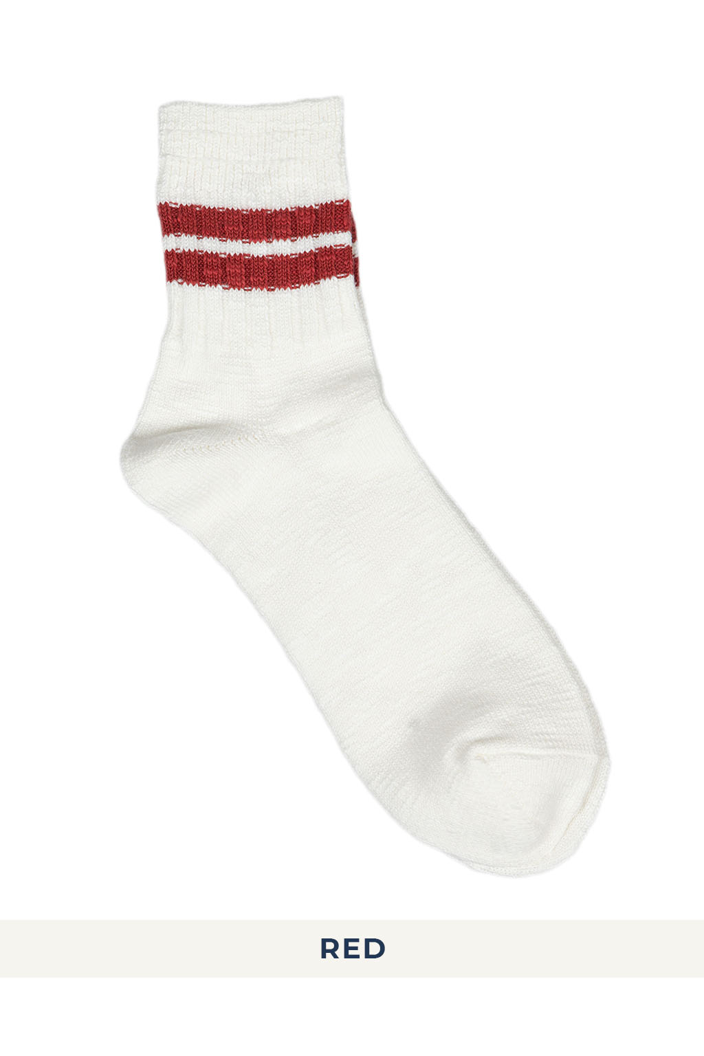 Anonymous Ism - Slub Line Q Socks in 3 Color Choices