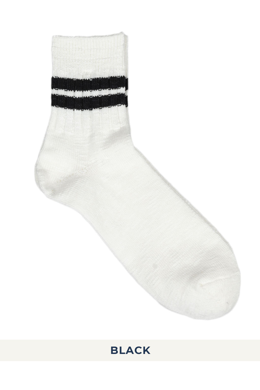 Anonymous Ism - Slub Line Q Socks in 3 Color Choices