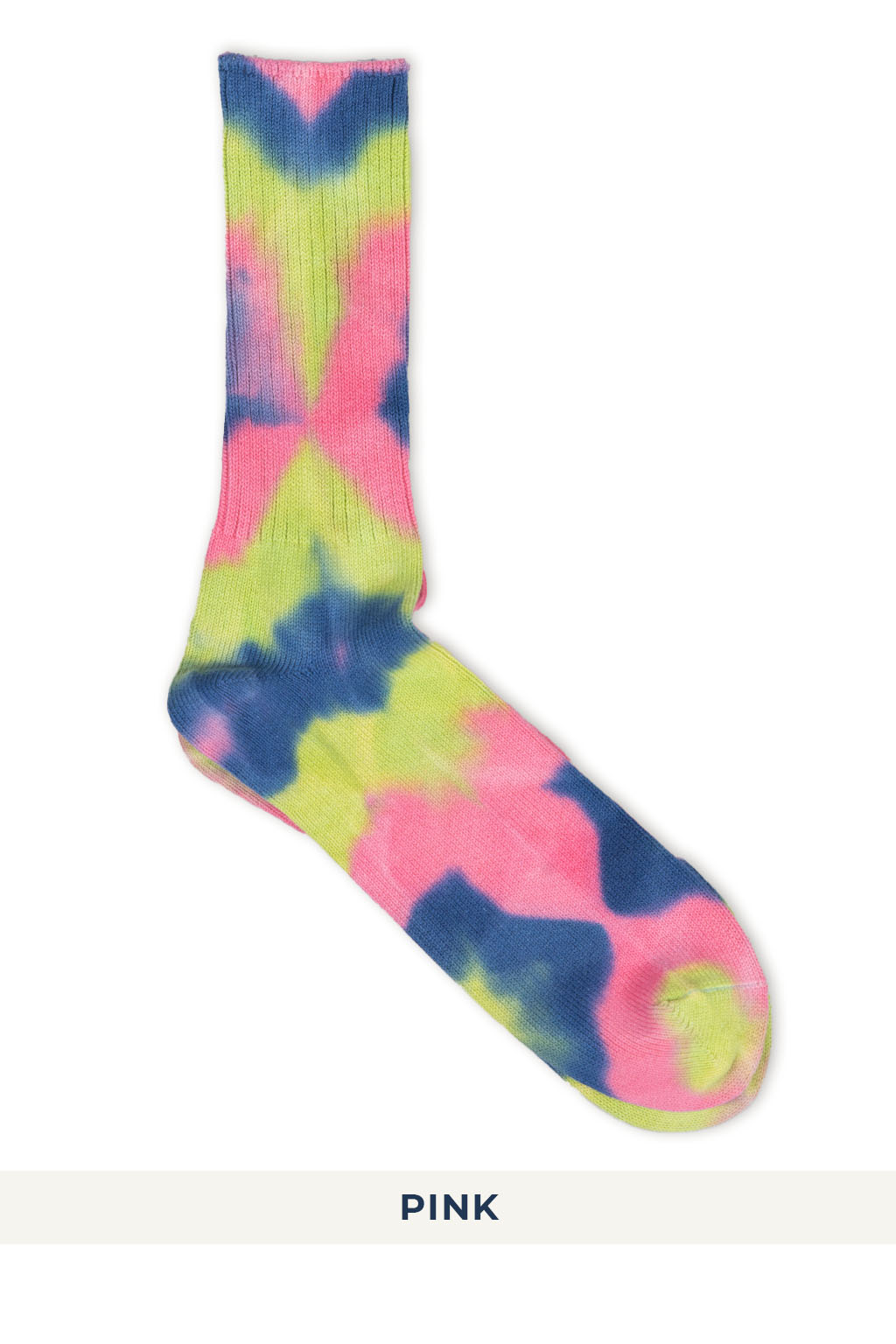 Anonymous Ism - Tie Dye Crew Socks in 4 Color Choices