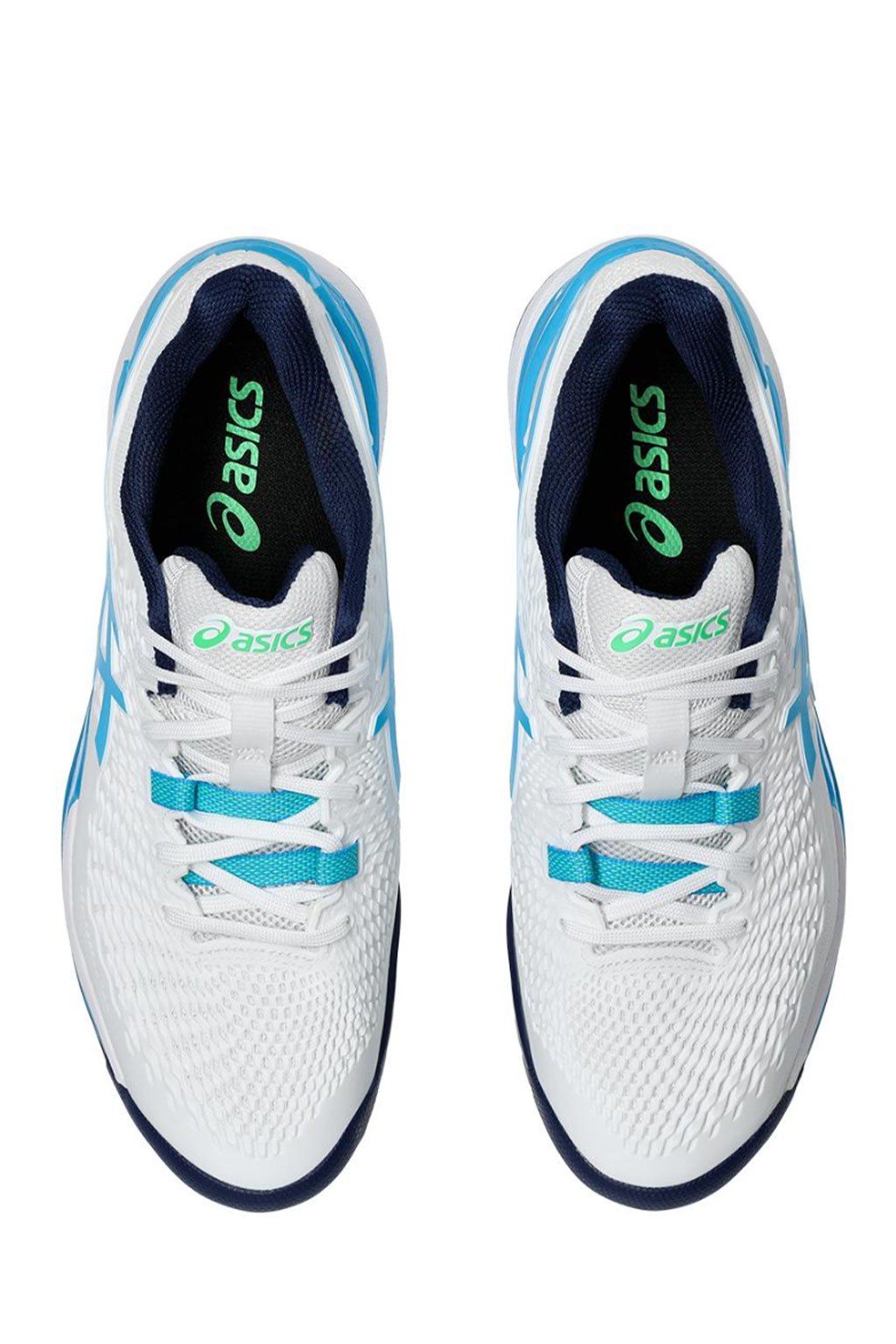 Asics - GEL-RESOLUTION 9 - White x Digital Aqua