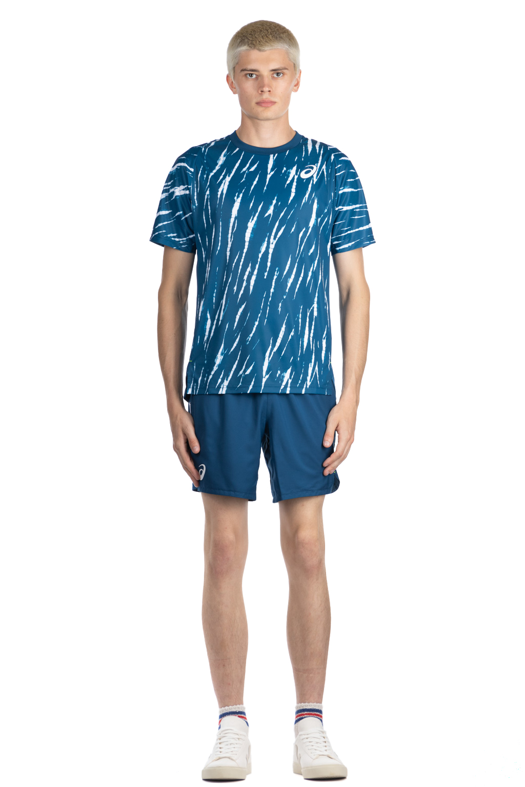 Asics - Men Game SS Top-Mako Blue