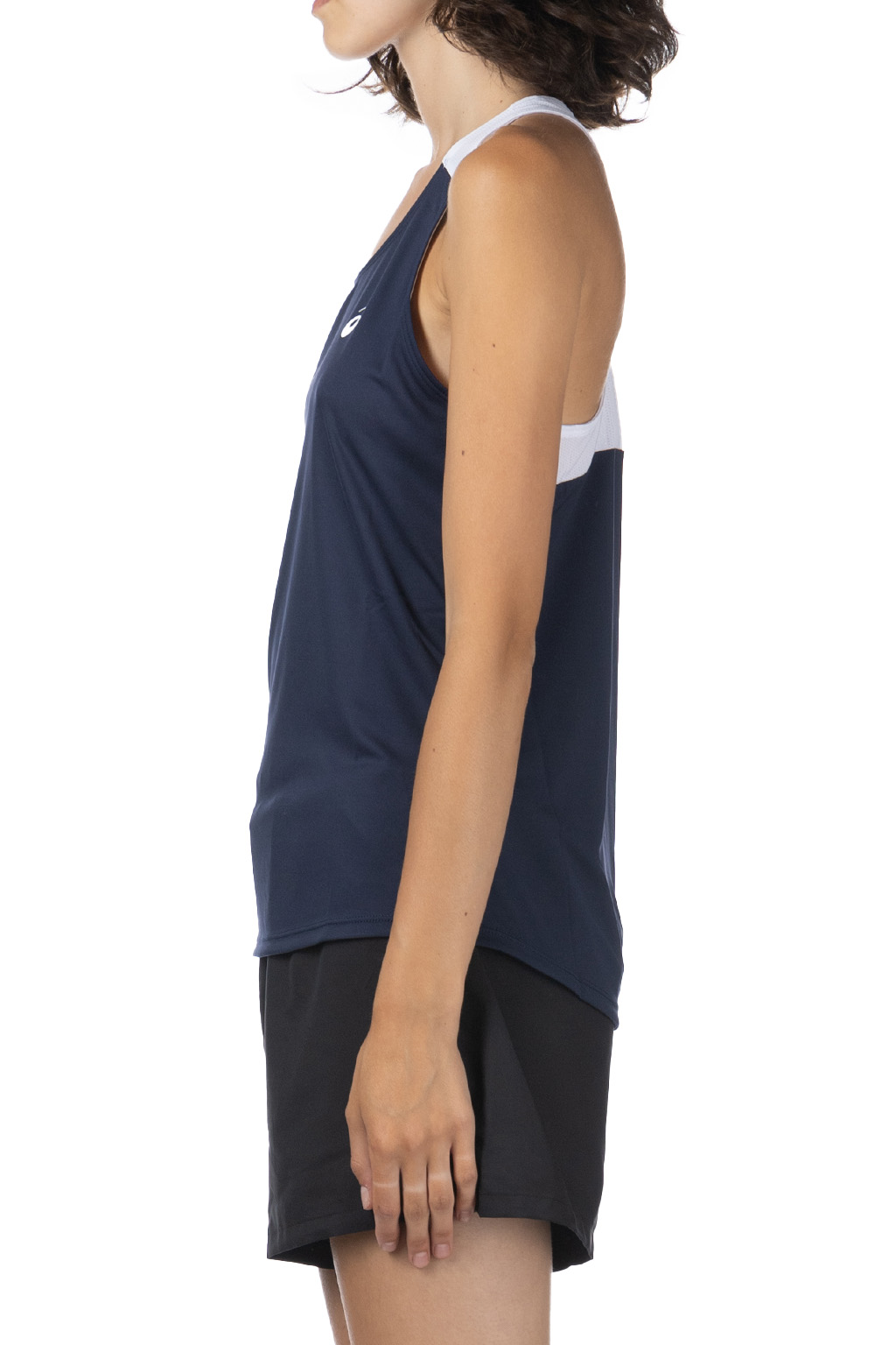 Asics - Women Court Tank - Midnight x Brilliant White