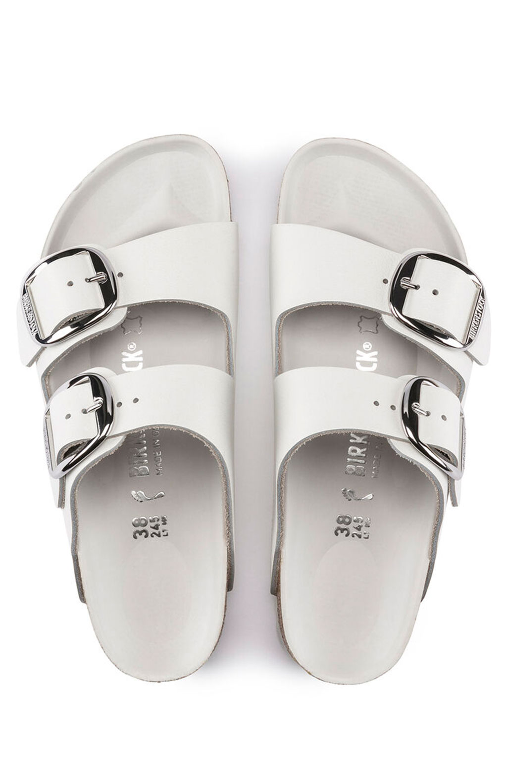 Birkenstock - Women's Arizona Big Buckle - White Leather