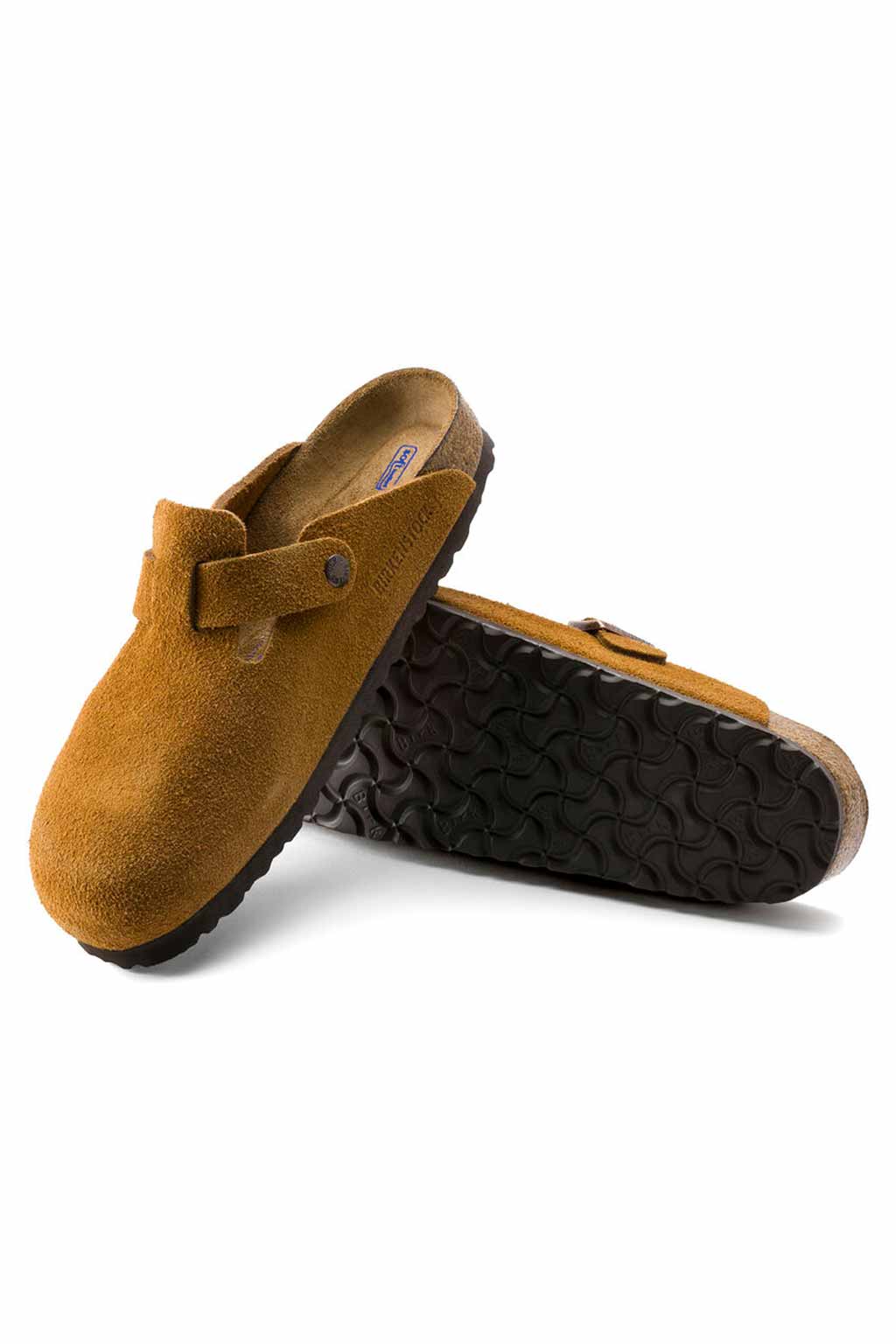 Birkenstock - Boston Soft Footbed - Suede Mink - Narrow