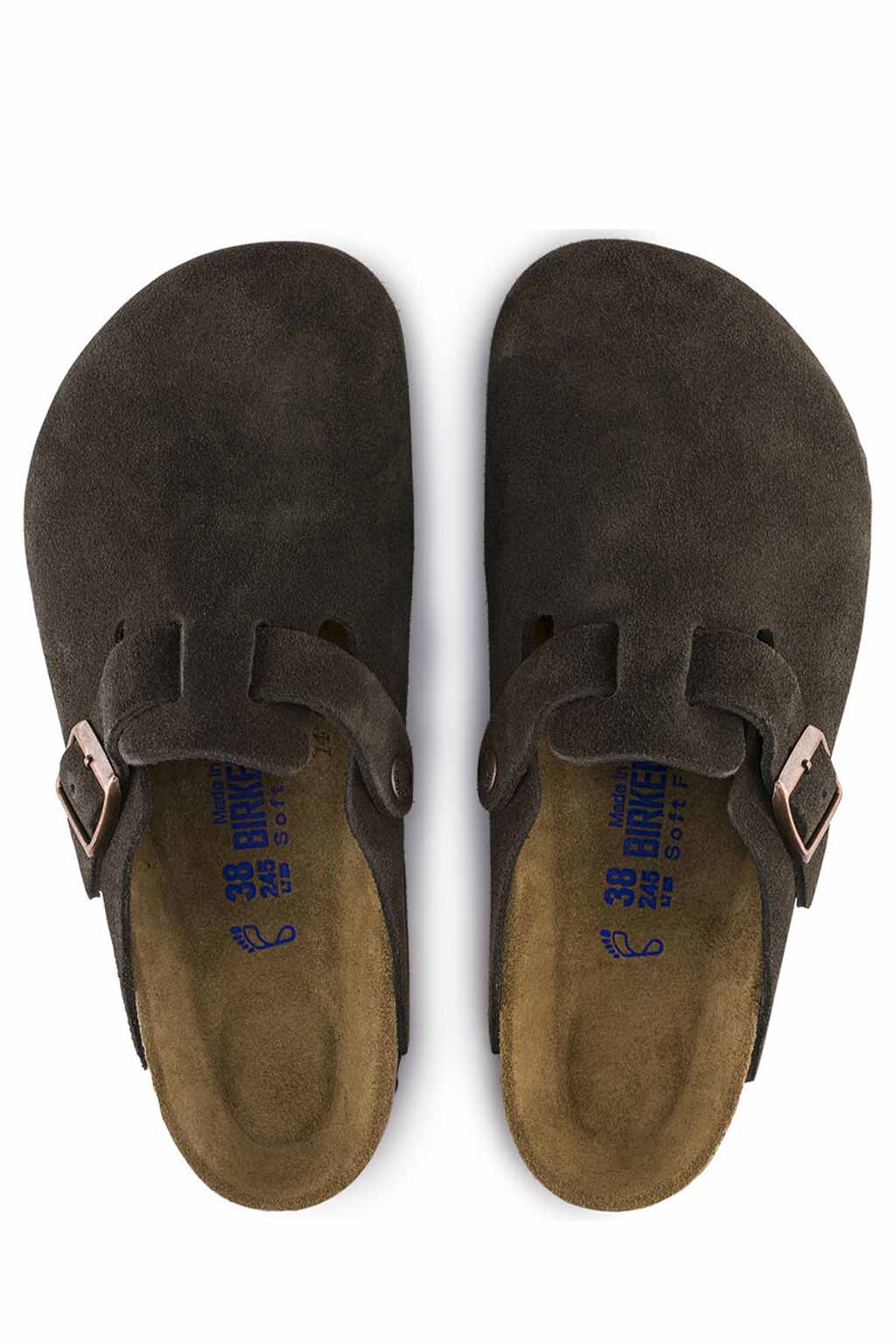 Birkenstock - Boston SFB - Taupe Suede