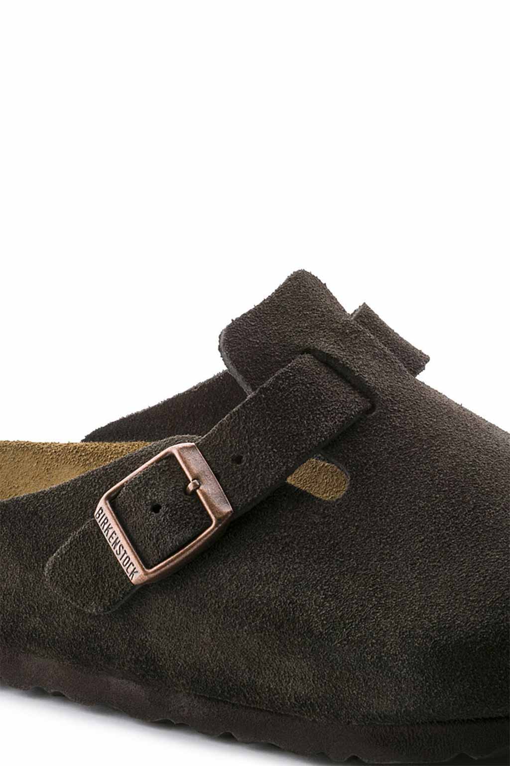 Birkenstock - Boston SFB - Taupe Suede