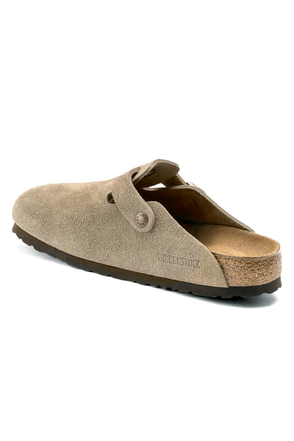 Birkenstock - Boston SFB - Taupe Suede - Narrow