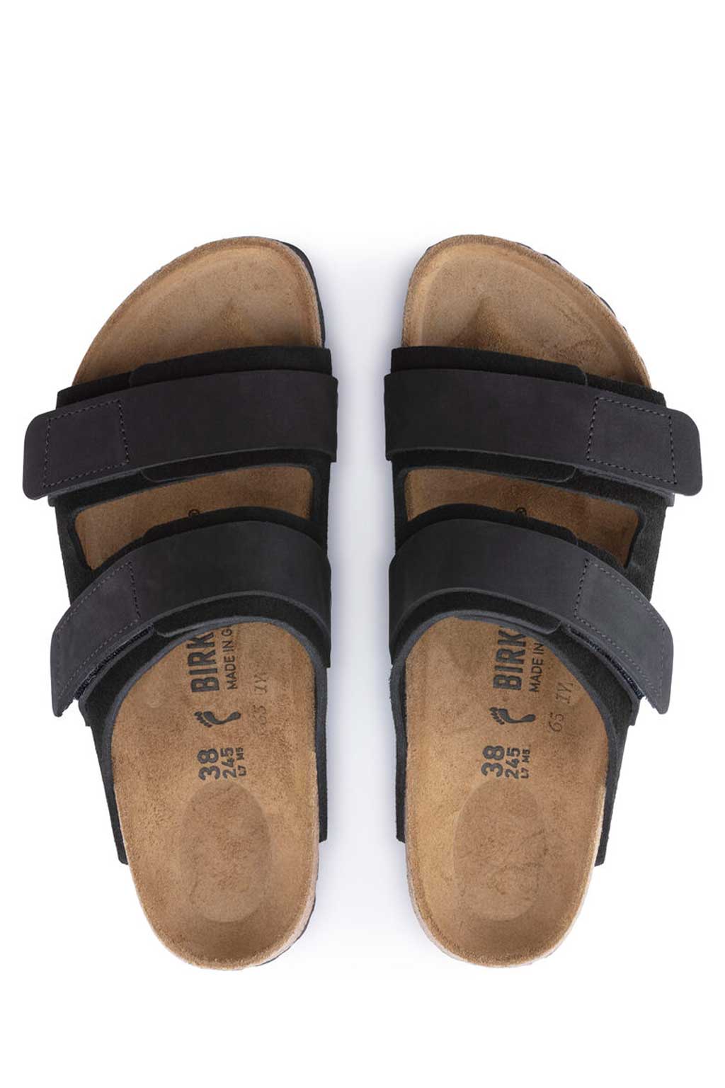 Birkenstock - Men's Uji - Black Suede Nubuck