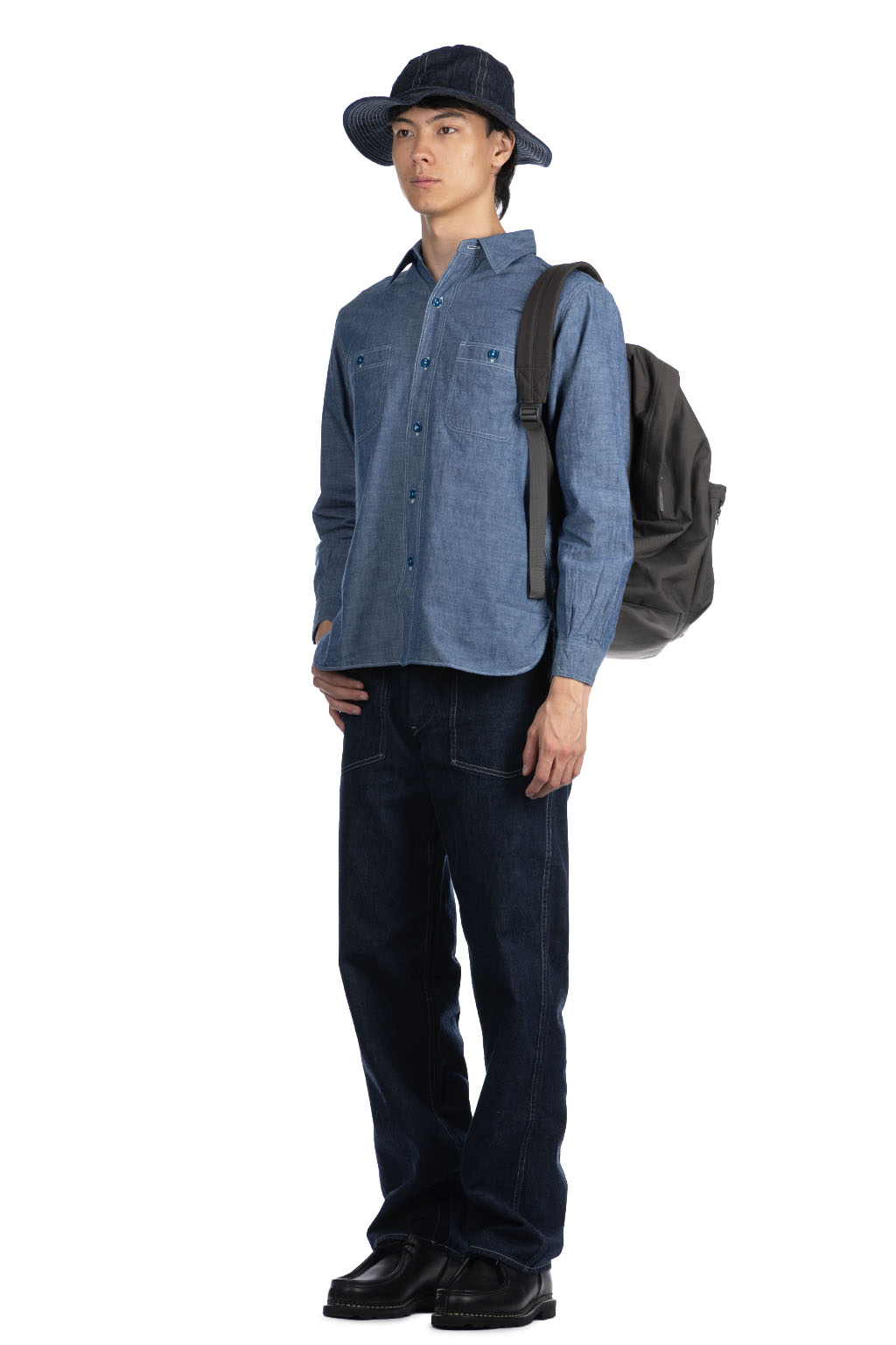 Buzz Rickson's - Chambray Work Shirt - Blue