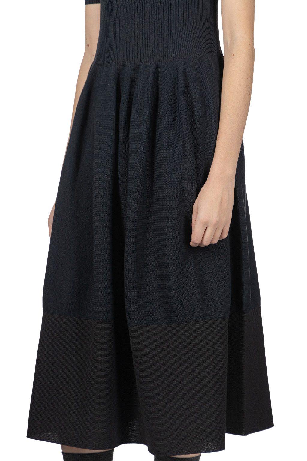 CFCL - Rivulet Short Sleeve Dress - Black