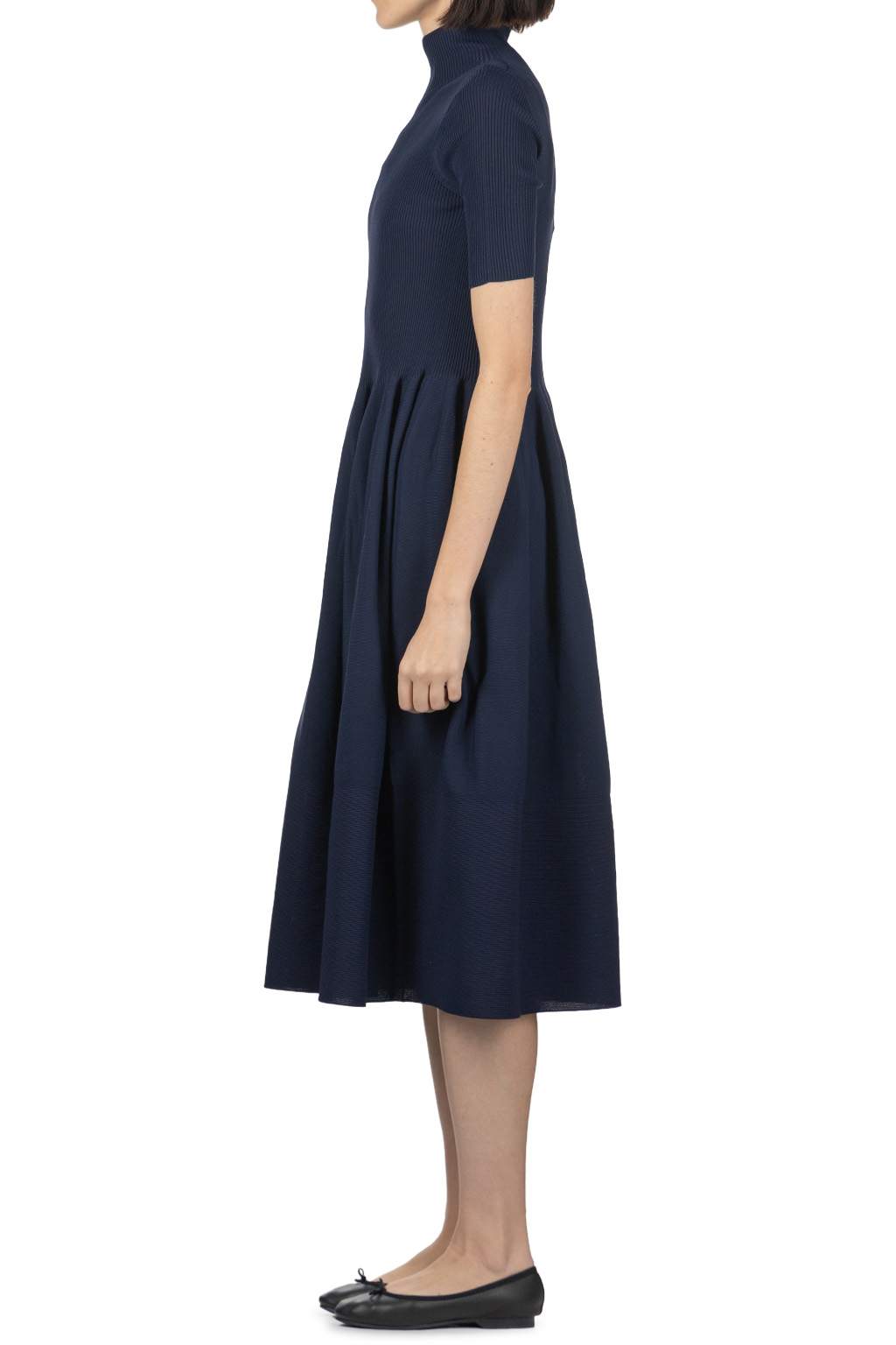 CFCL - Rivulet Short Sleeve Dress - Navy