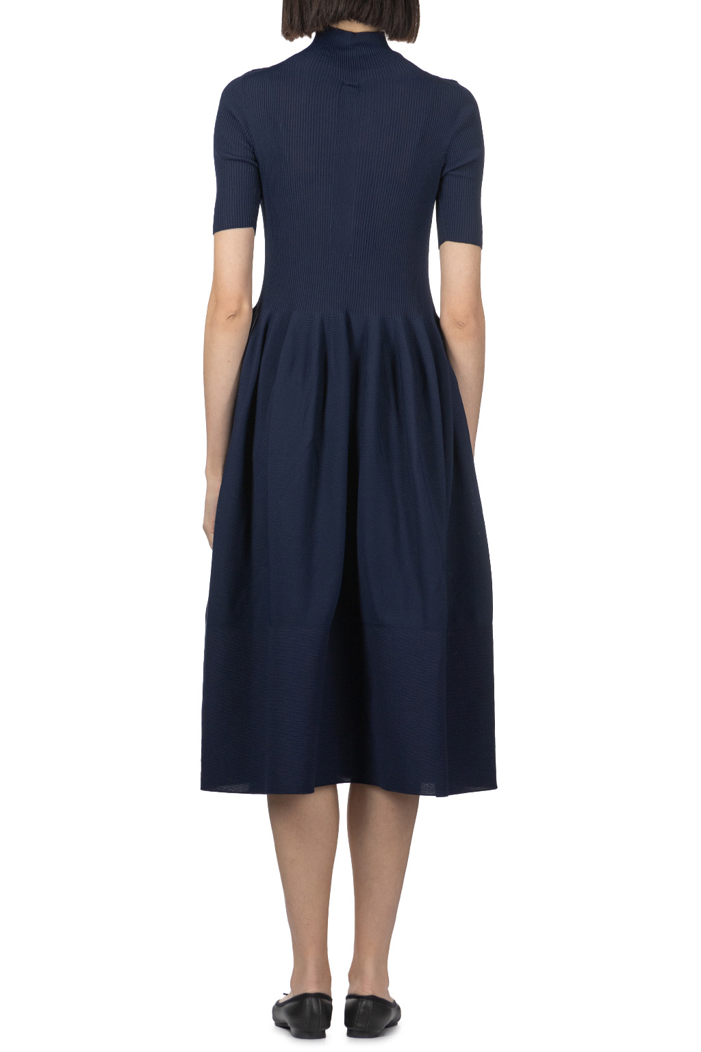 CFCL - Rivulet Short Sleeve Dress - Navy