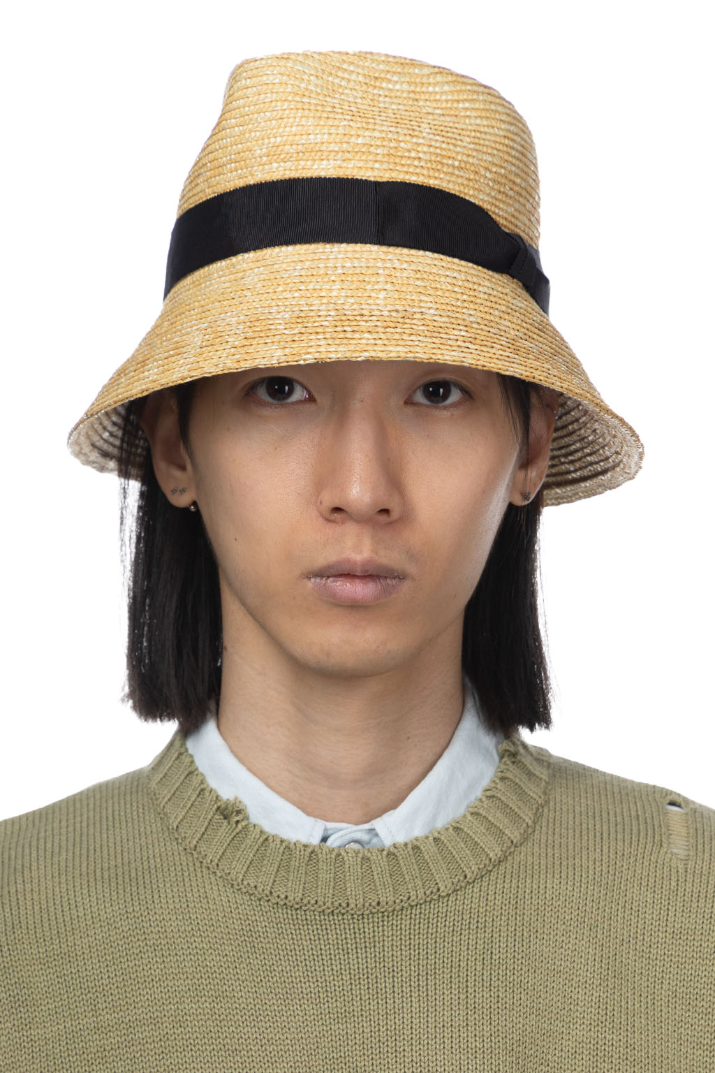 Cableami - Cotton Braid Bucket Hat - Beige