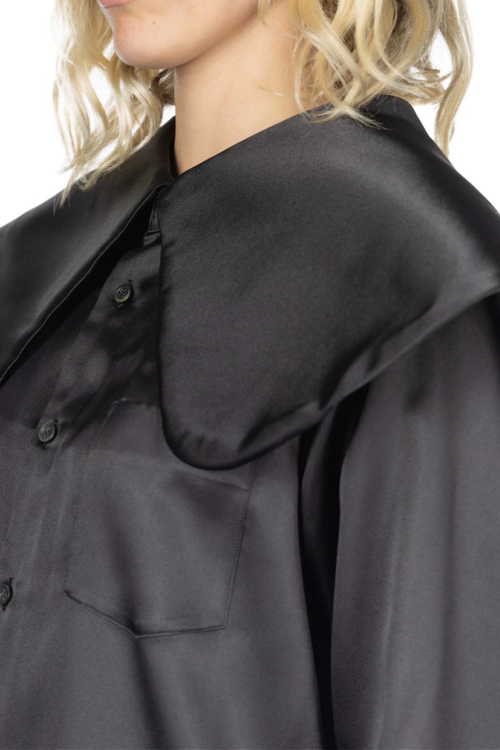 Comme Des Garcons Comme Des Garcons  - Polyester Satin Blouse