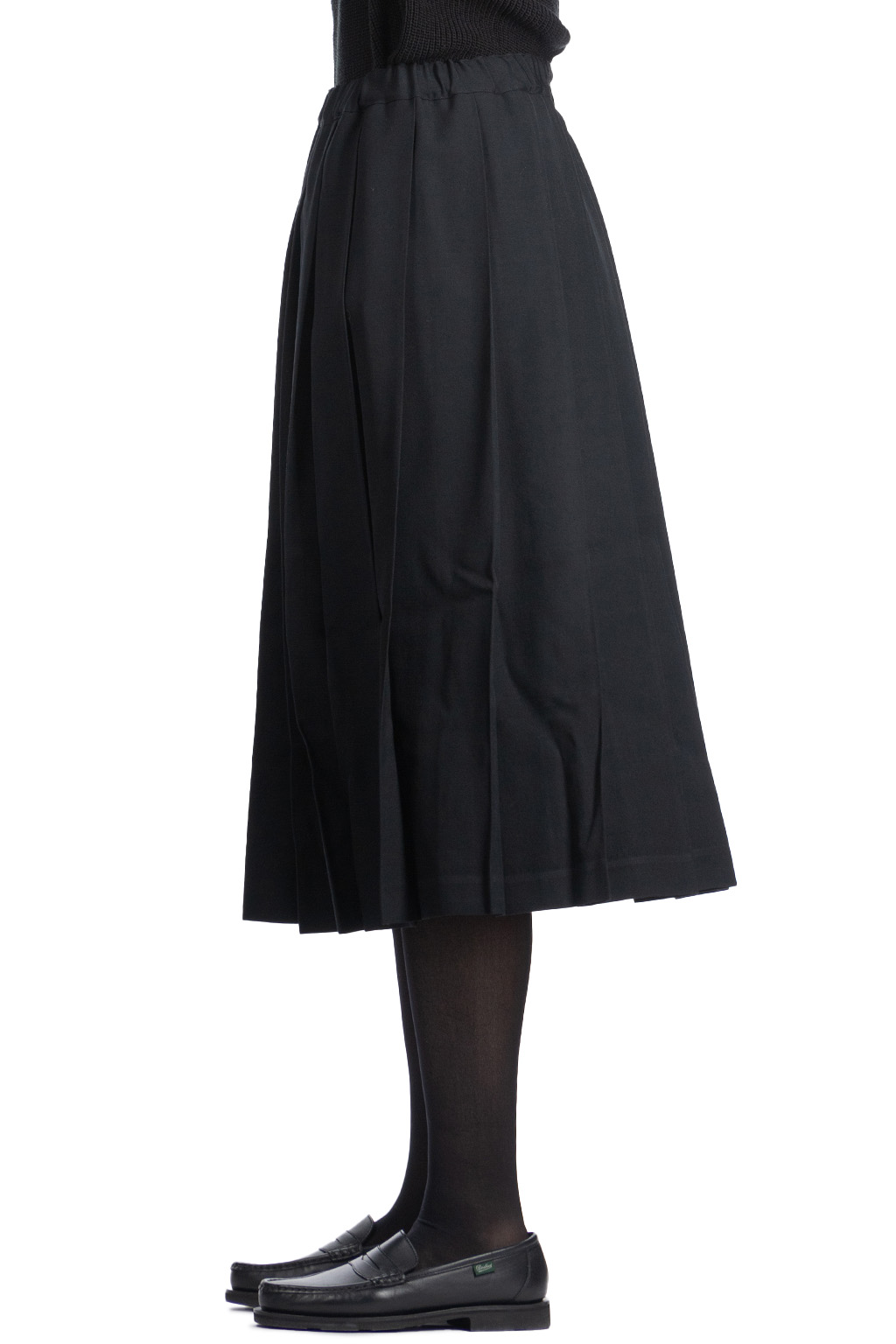 Comme Des Garcons Comme Des Garcons  - Wool Pleated Skirt - Black