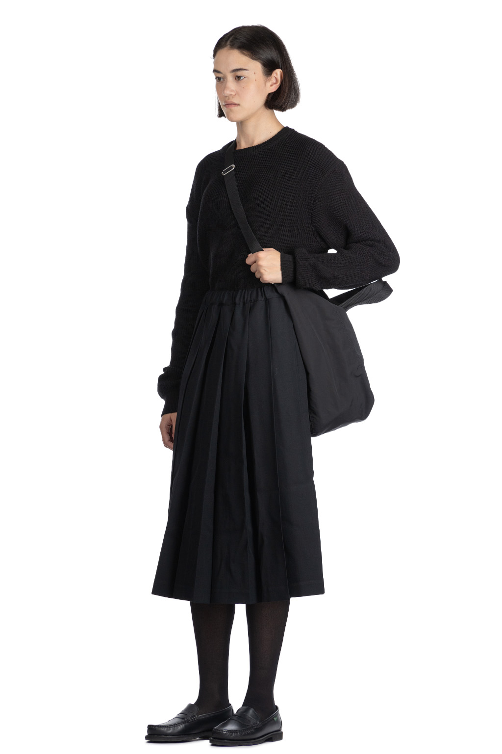 Comme Des Garcons Comme Des Garcons  - Wool Pleated Skirt - Black