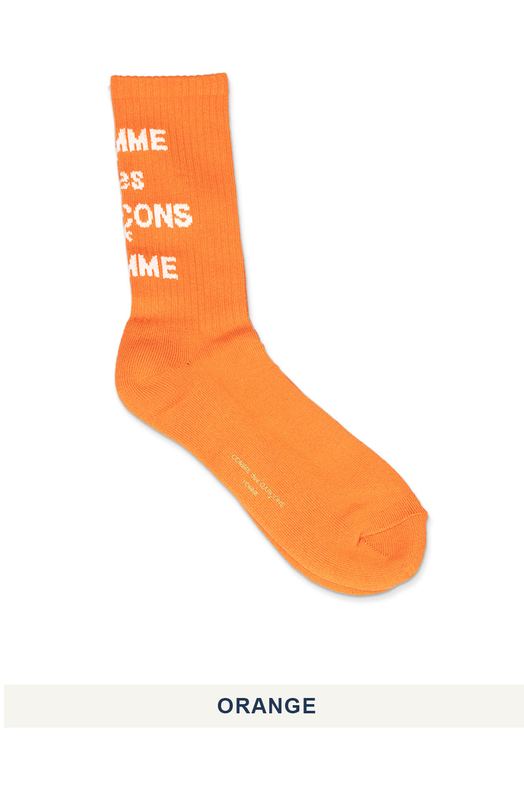 Comme Des Garcons Homme - Cotton Mix Logo Socks - 2 Colors