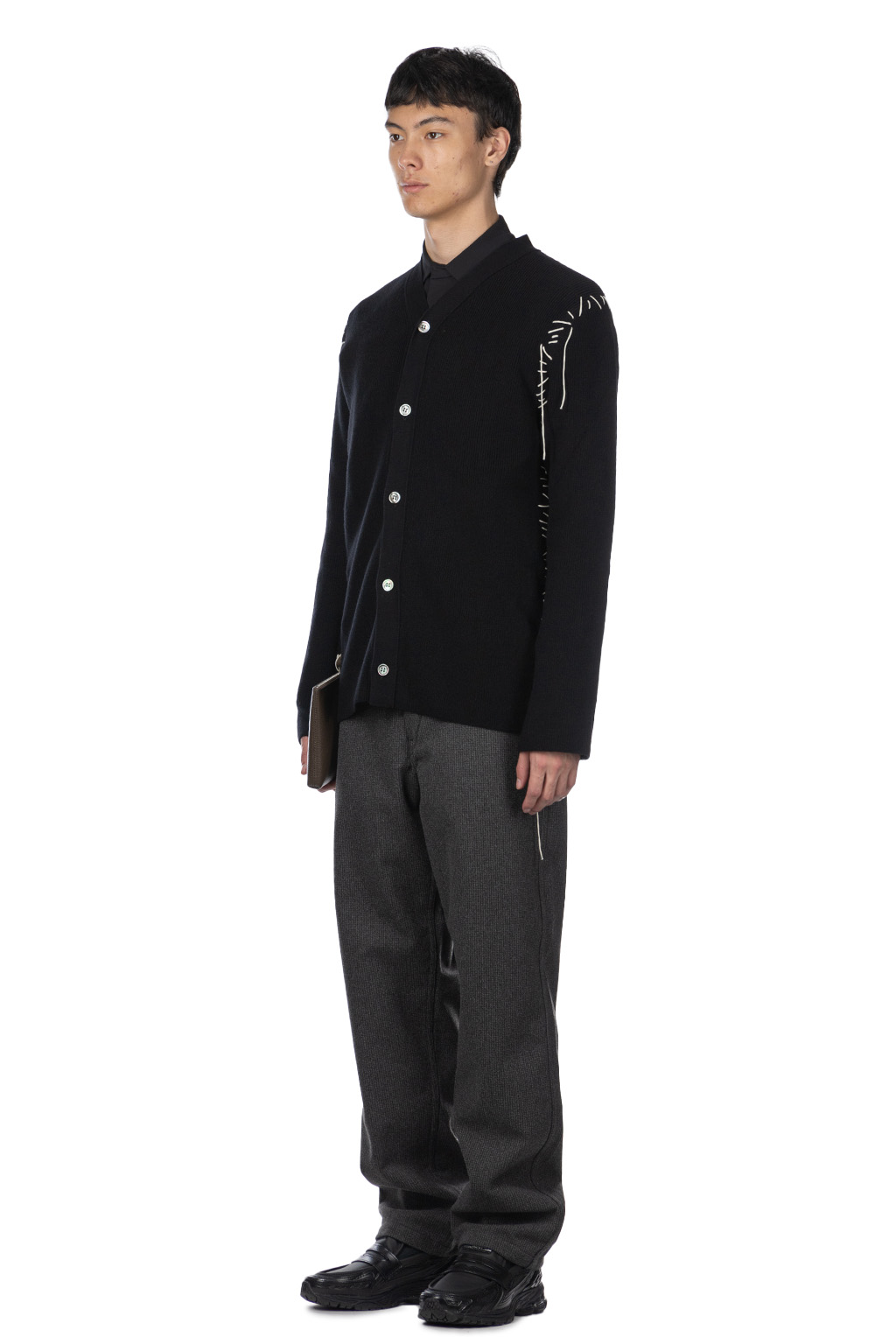 Comme Des Garcons Homme Deux - 100% Wool Cardigan