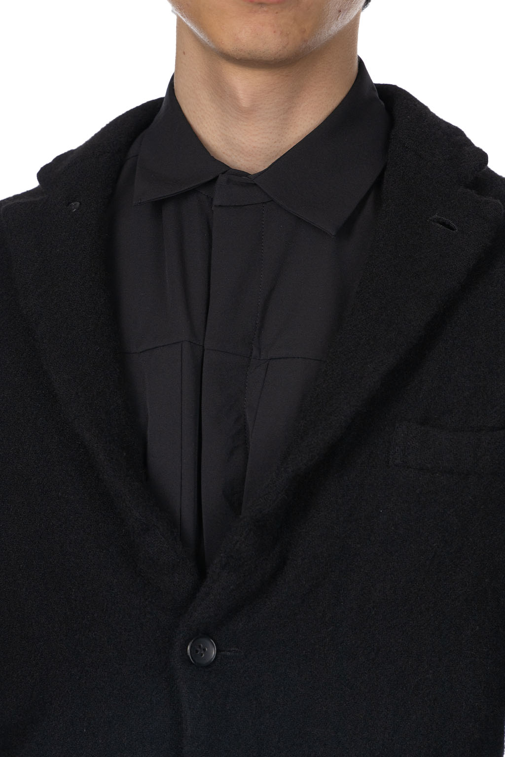 Comme Des Garcons Homme Deux - Wool Nylon Blazer