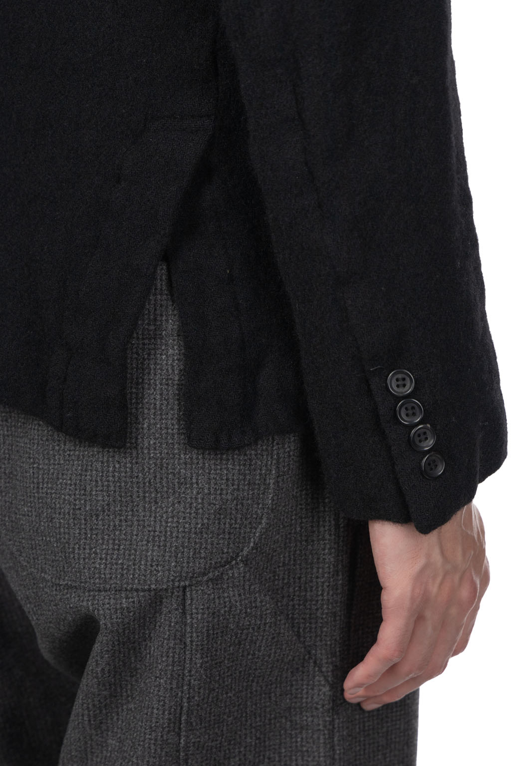 Comme Des Garcons Homme Deux - Wool Nylon Blazer