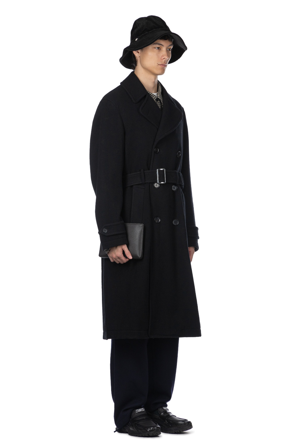 Comme Des Garcons Homme Deux - Wool Nylon Coat