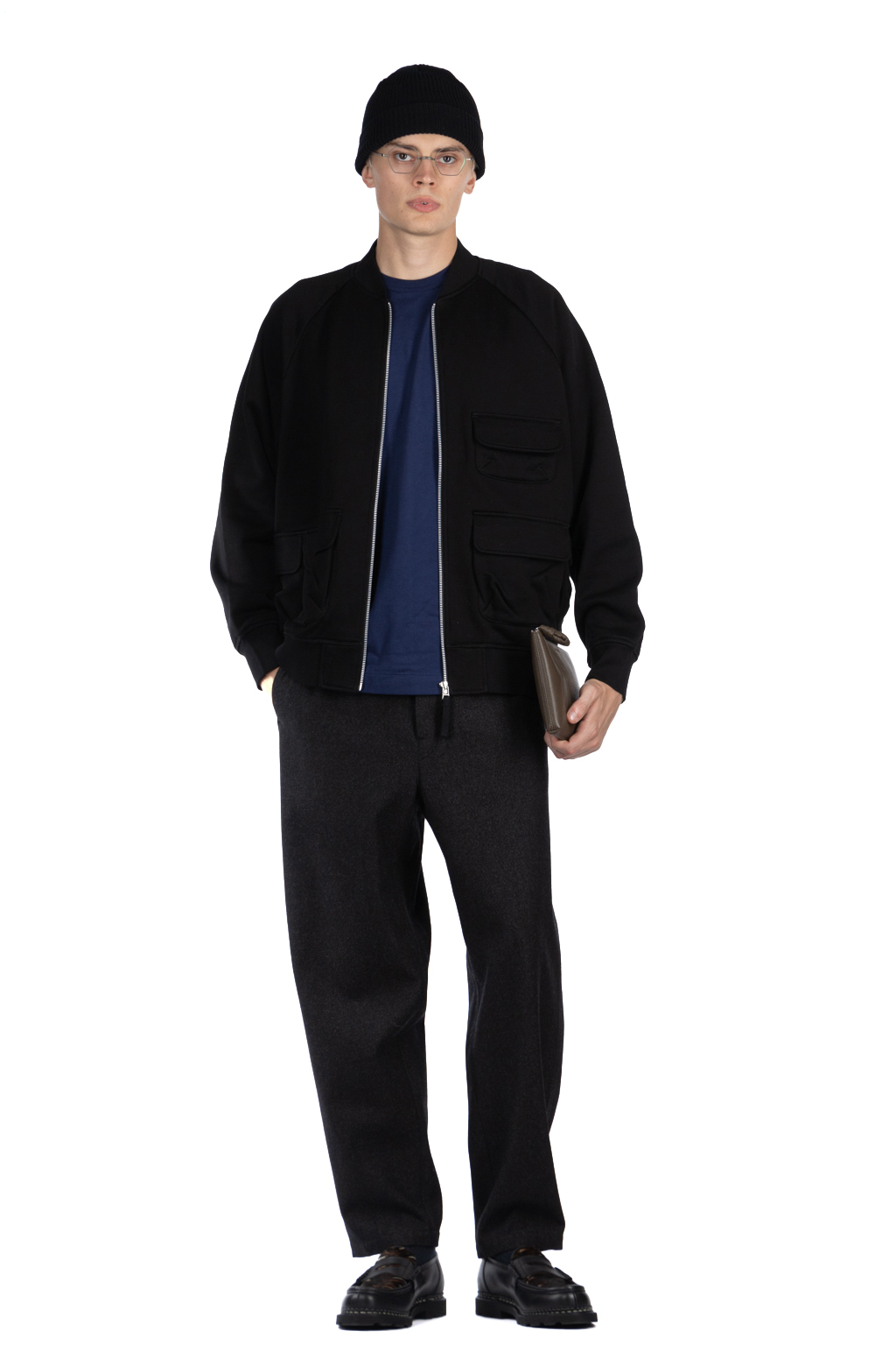 Comme Des Garcons Homme - Knit Mercerized Cotton Jacket - Black