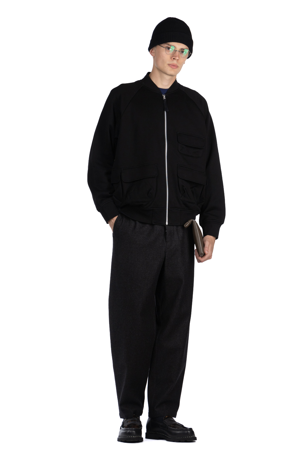 Comme Des Garcons Homme - Knit Mercerized Cotton Jacket - Black