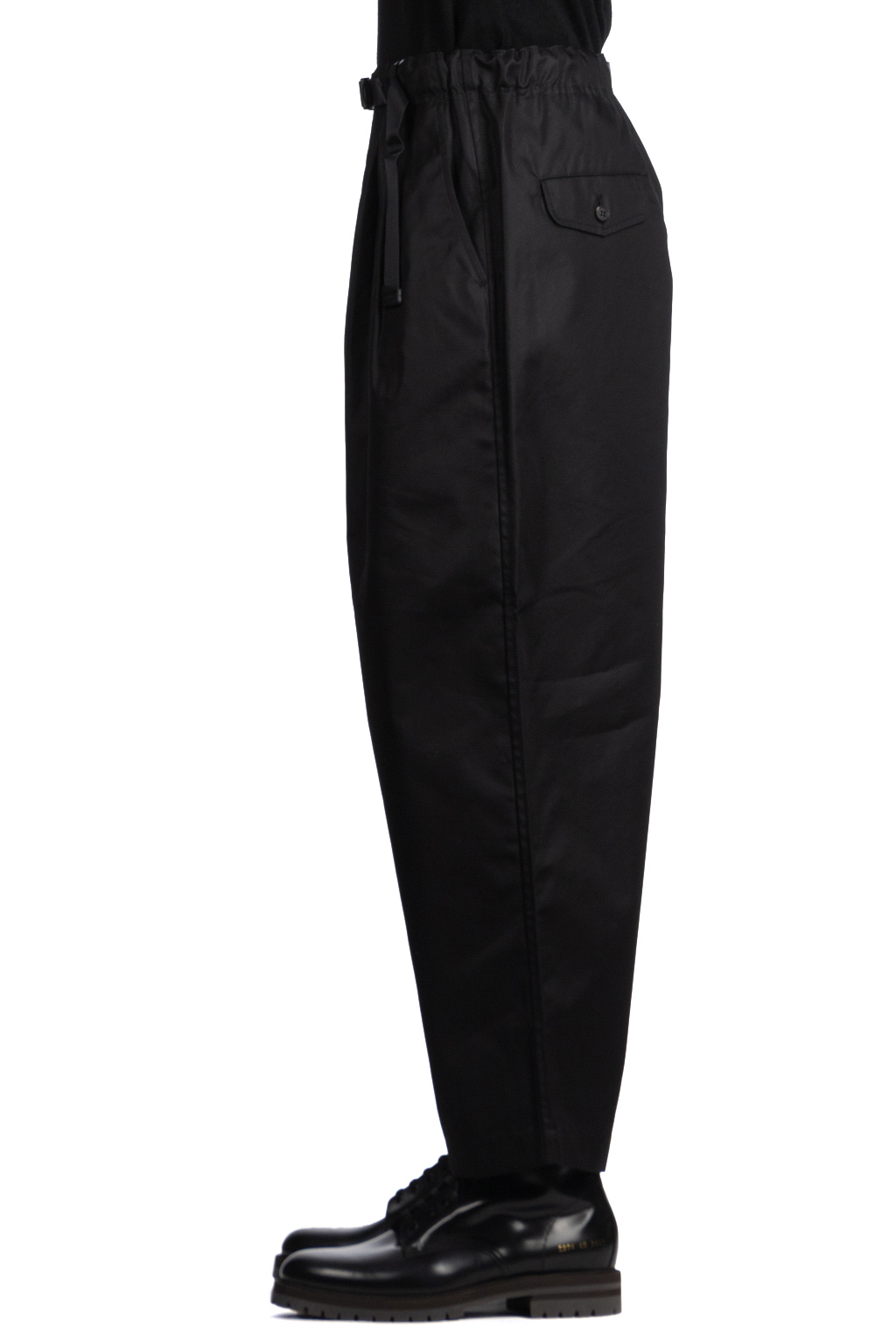 Comme Des Garcons Homme - Relaxed Cotton Gabardine Pants in Black