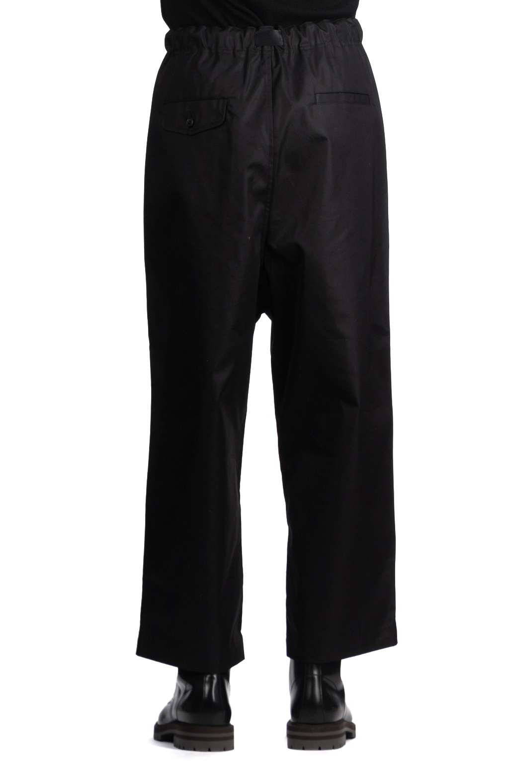 Comme Des Garcons Homme - Relaxed Cotton Gabardine Pants in Black