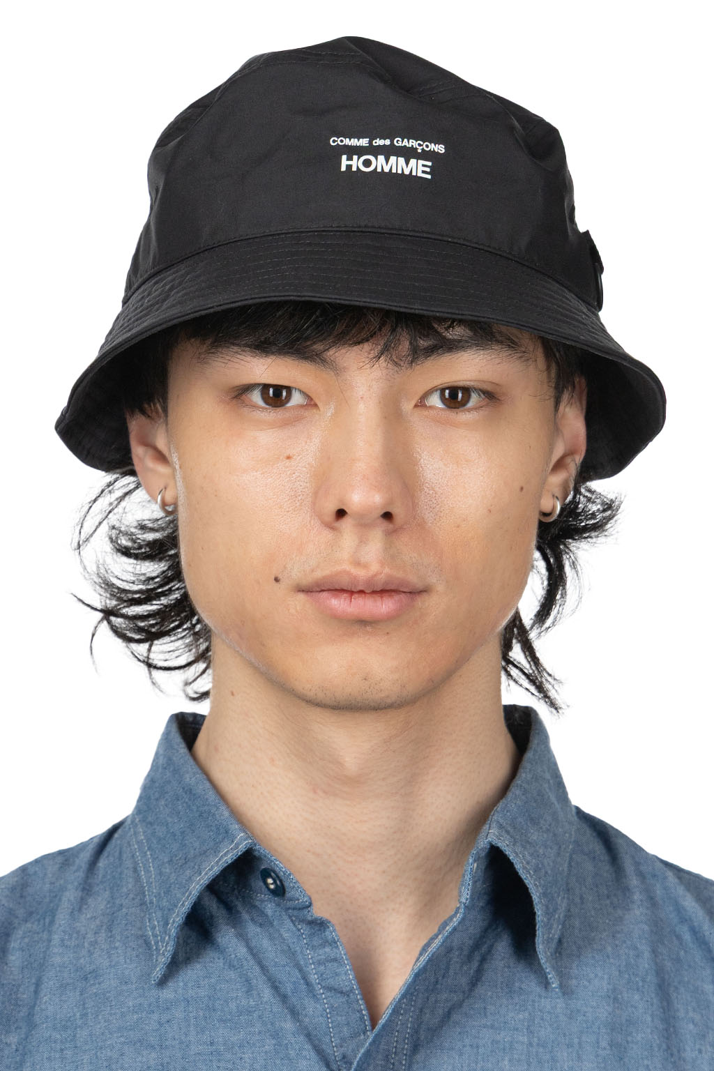 Comme Des Garcons Homme - Comme des Garçons Homme Logo Bucket Hat