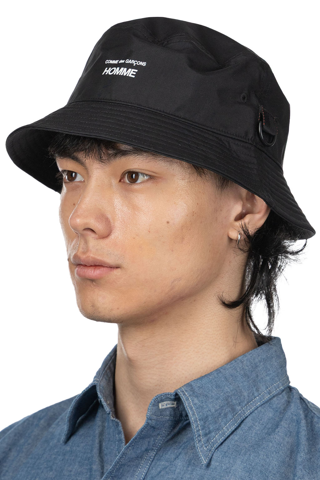 Comme Des Garcons Homme - Comme des Garçons Homme Logo Bucket Hat