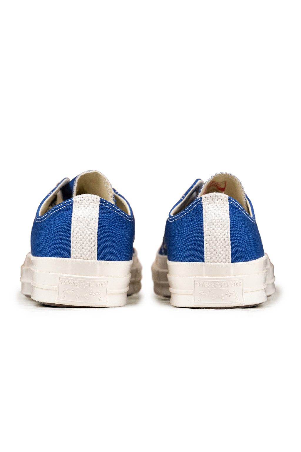 Comme Des Garcons Play Blue Converse - Half Heart Chuck 70 Low Sneakers