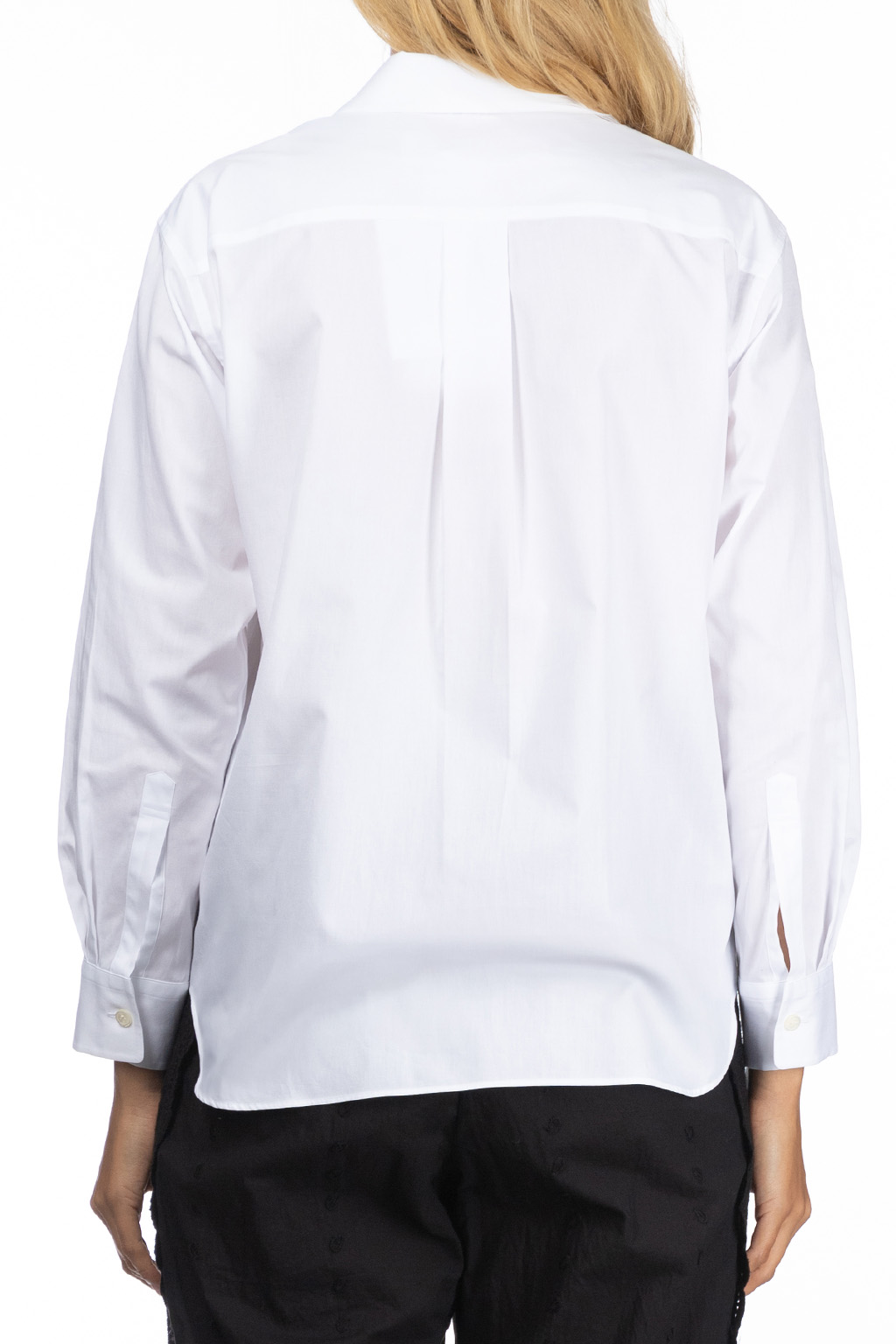 Comme Des Garcons TAO Cotton Broad Blouse - White