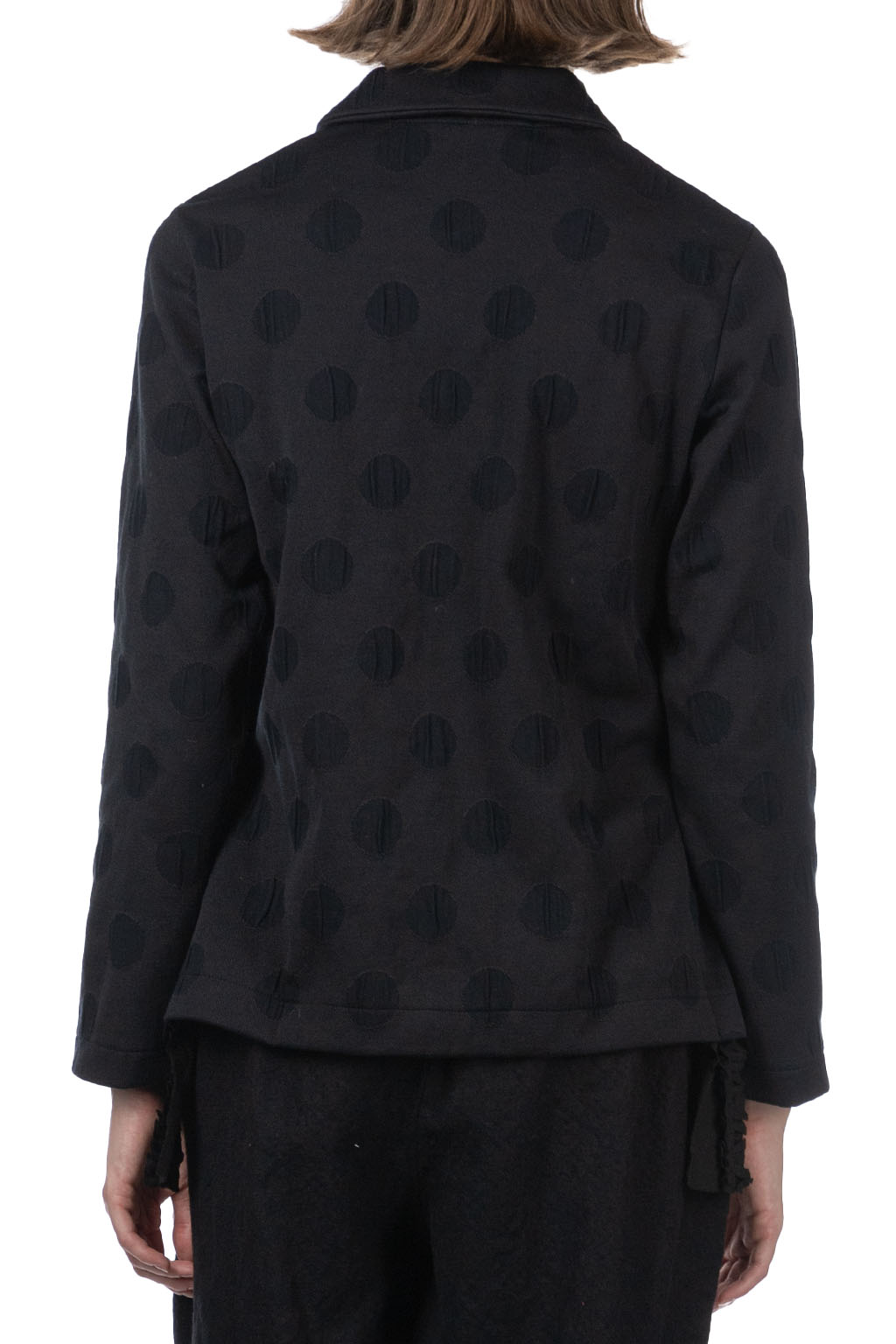 Comme Des Garcons TAO - Cotton Polyester Jacquard x Cotton Cloth Shirt