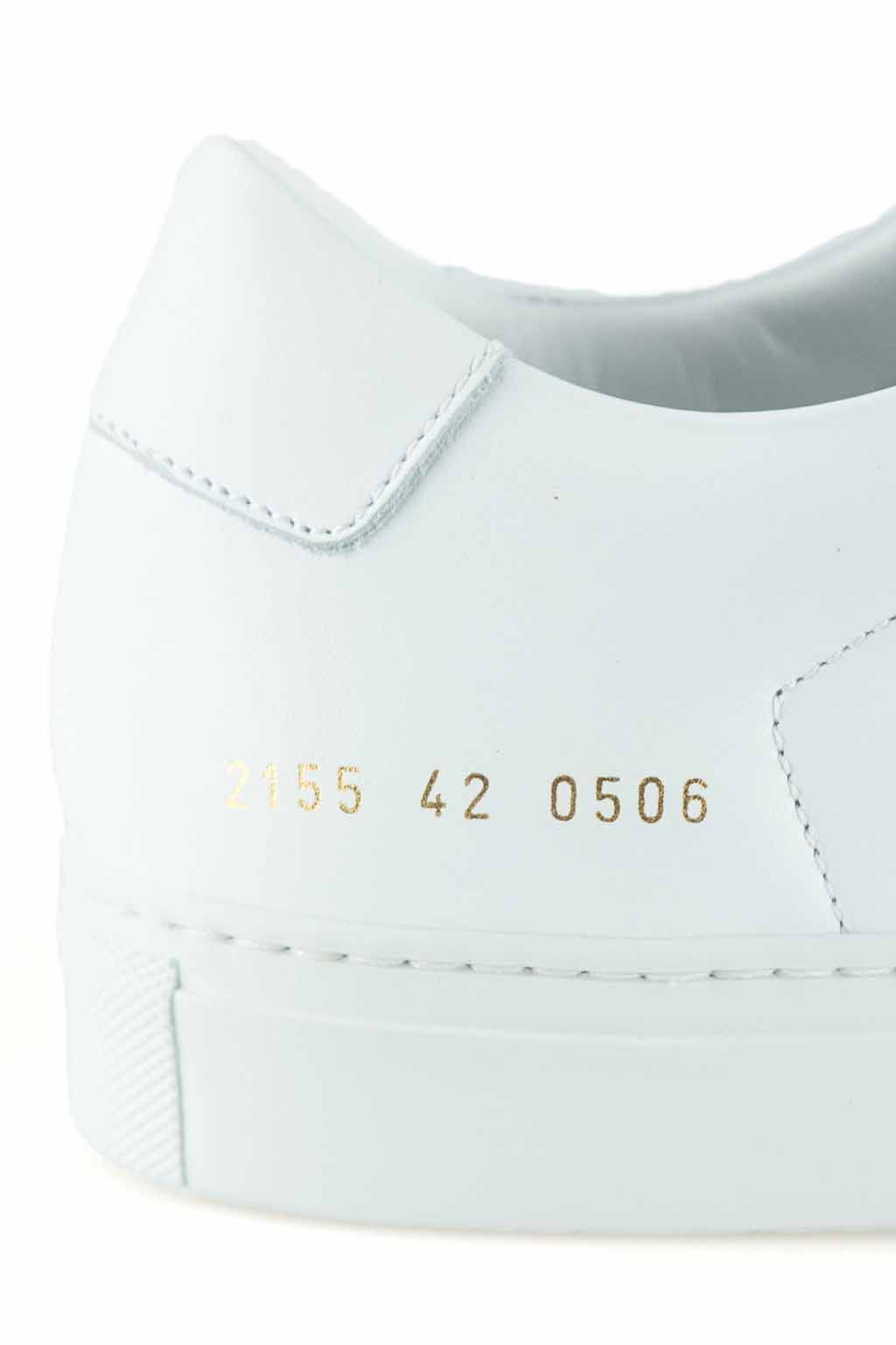 Common Projects Bball Low in Leather - White