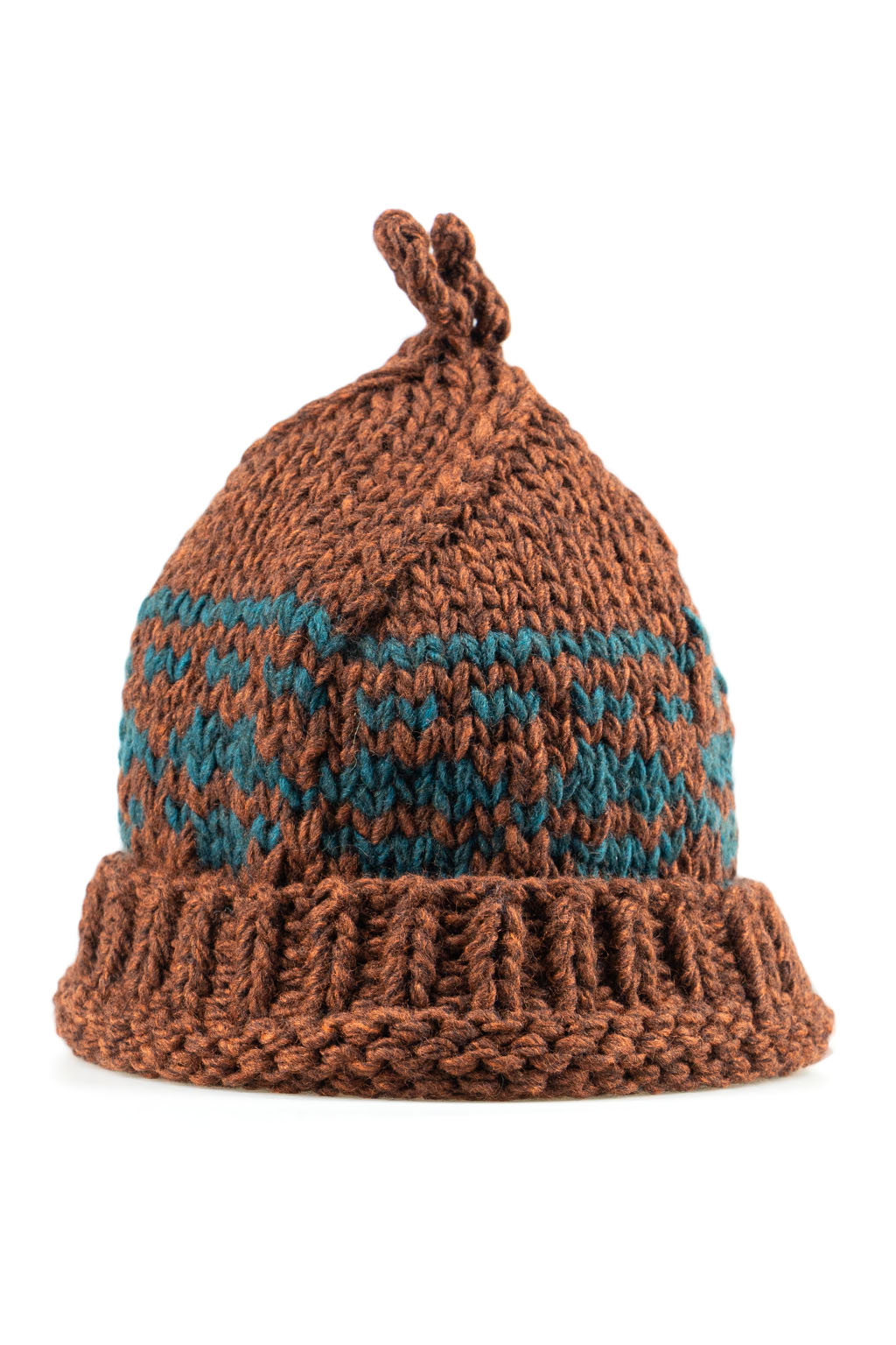 Decho HAND KNIT CAP in 3 Color Choices