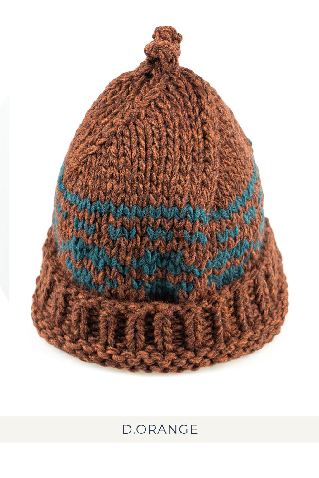 Decho HAND KNIT CAP in 3 Color Choices