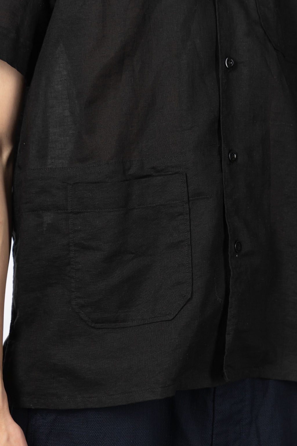 Engineered Garments - Camp Shirt - Black