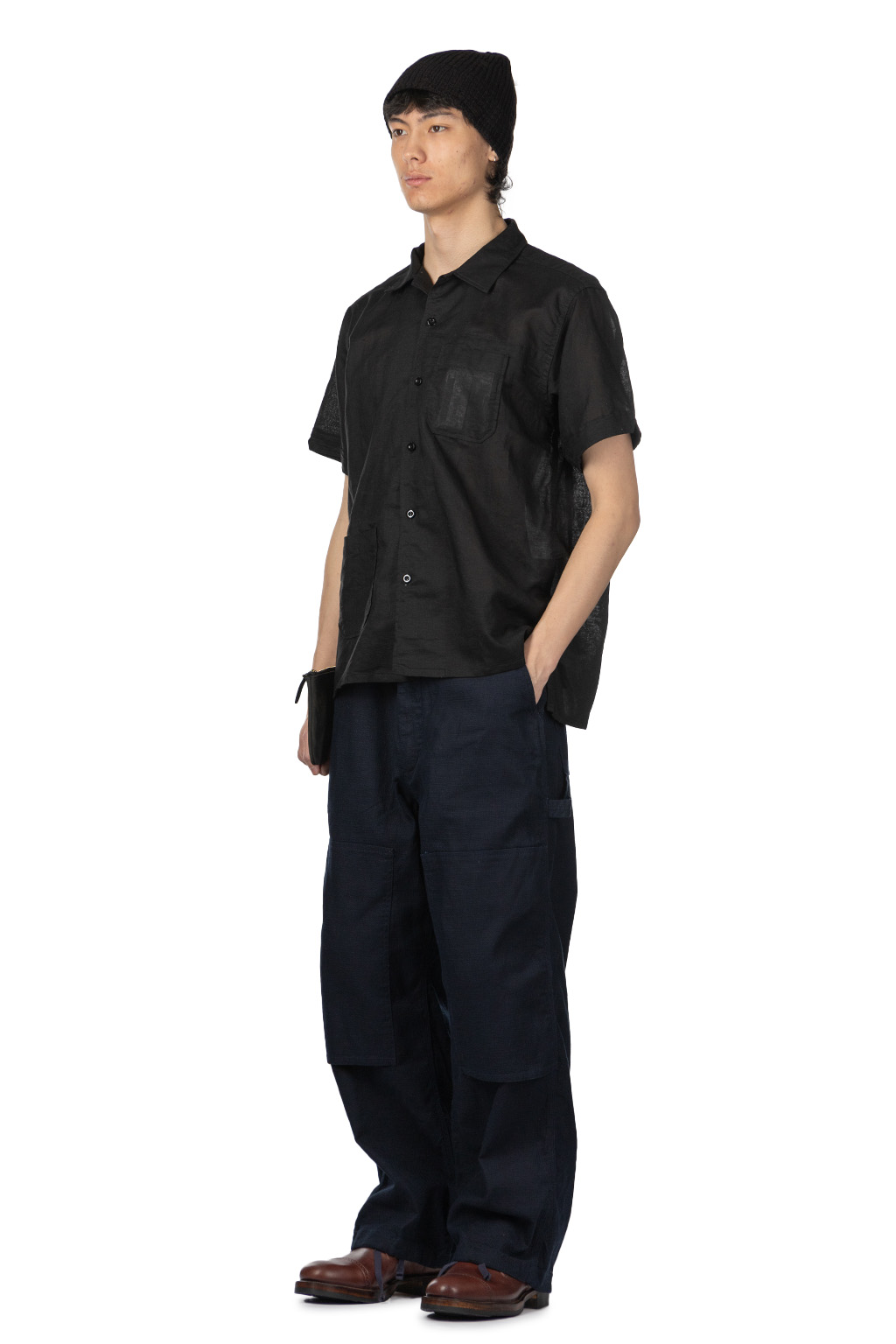 Engineered Garments - Camp Shirt - Black